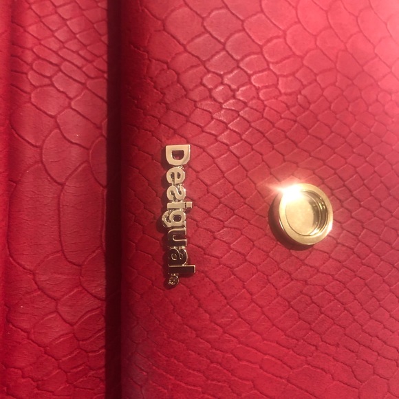 Reversible wallet color black and red - Picture 7 of 8